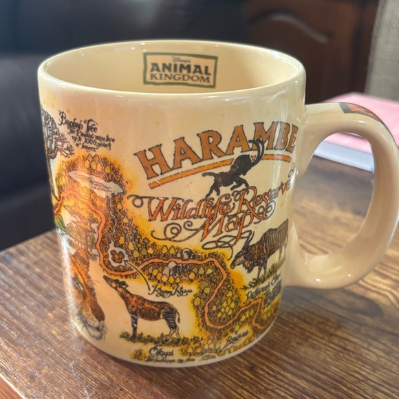 Disney Theme Parks Animal Kingdom Kilimanjaro Safari Large 22oz Coffee Mug - Picture 3 of 6